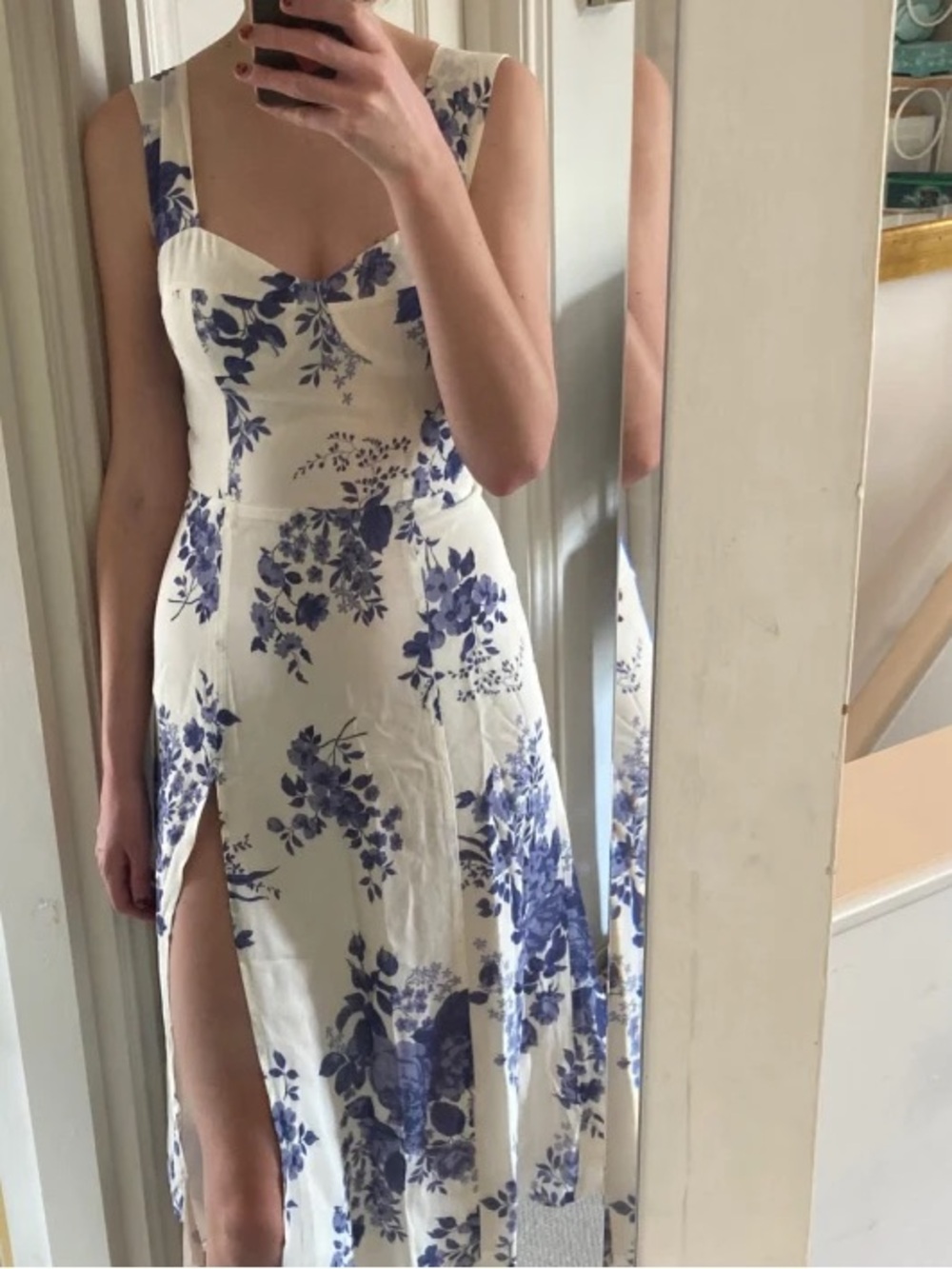 Reformation Fulton Dress - Perfect for Summer- Very Flattering